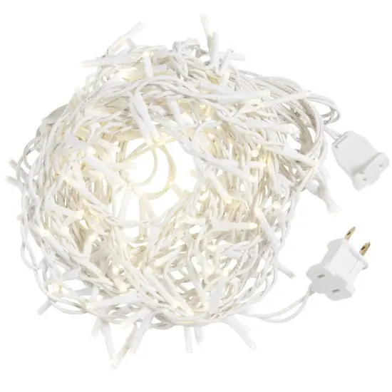 Starry Light Icicles Super Bright. Warm white {8}