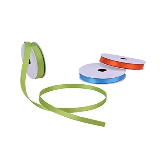 Ribest 1/4 Inch Solid Double Face Satin Ribbon Set for Gift Wrapping Hair Bows Craft Sewing-100 Yards (5 Yards*20 Colors) {2}