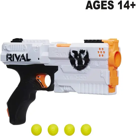 Nerf Rival Kronos XVIII 500 Spring-Action Blaster | White {1}