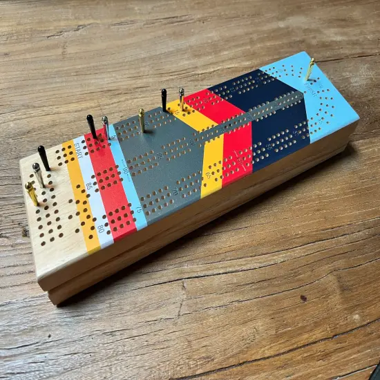 Pacific Shore Games Canoe Cribbage Board {2}