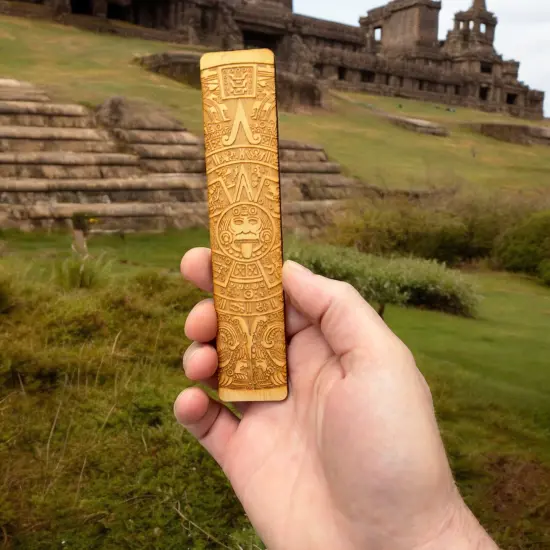 Bookmark - Aztec Calendar {6}