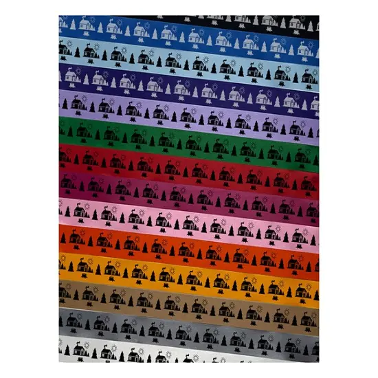 Log Cabin in the Woods Satin Ribbon for Bows Gift Wrapping DIY Craft Projects - 1" - 3 Yards Light Pink Ribbon {1}