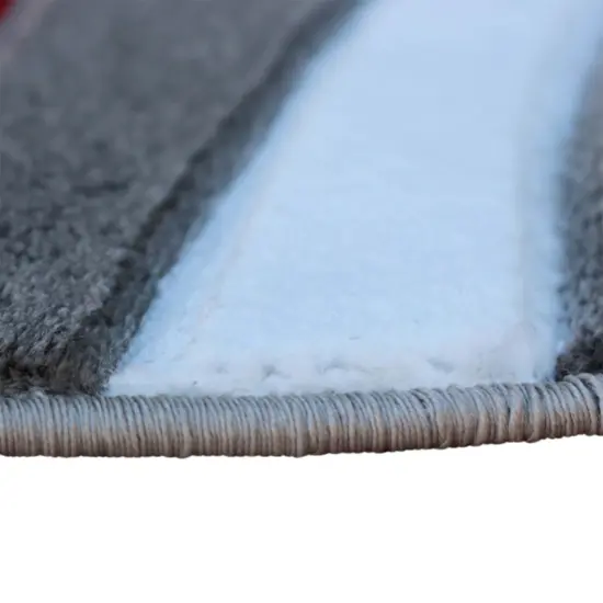 Masada Rugs Sophia Collection Area Rug with Hand Carved Intersecting Arch Design {3}