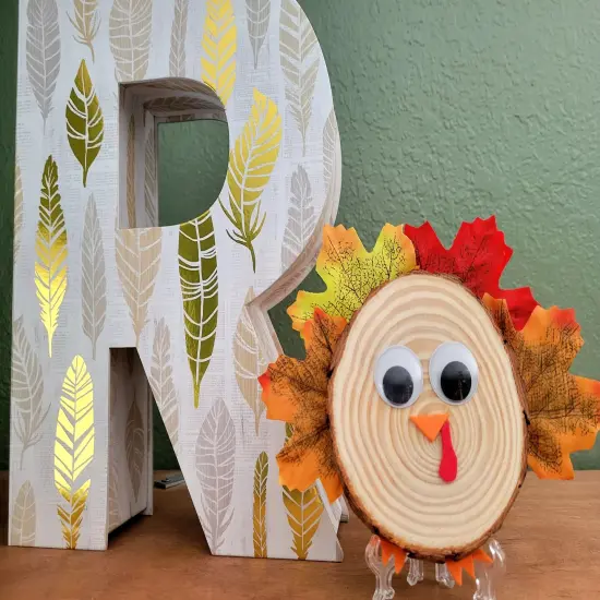 Ink and Trinket Kids Turkey Craft Kit, Party Favor Packaging {3}
