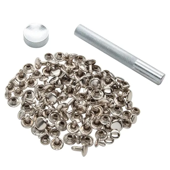 Realeather(R) Crafts Rivet Setter Kit-Nickel {3}