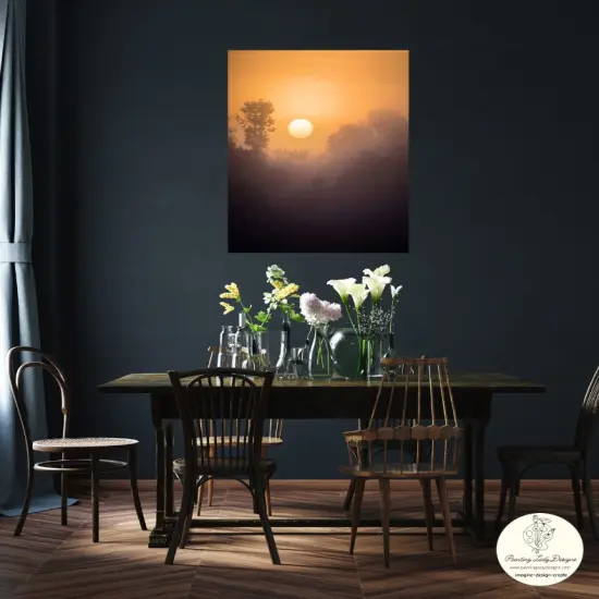 Autumn Fog - Art paper for Decoupage and Mixed Media by Painting Lady Designs {1}