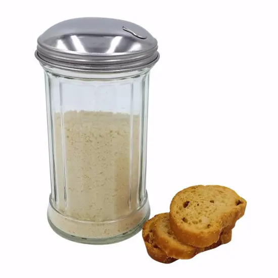 Sugar Pourer with Flap and Chrome Top, 12 Ounce {2}