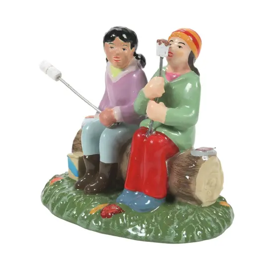 Department 56 Department 56 Village Accessories S'mores and a BFF Christmas Figurines #6011459 Green {1}