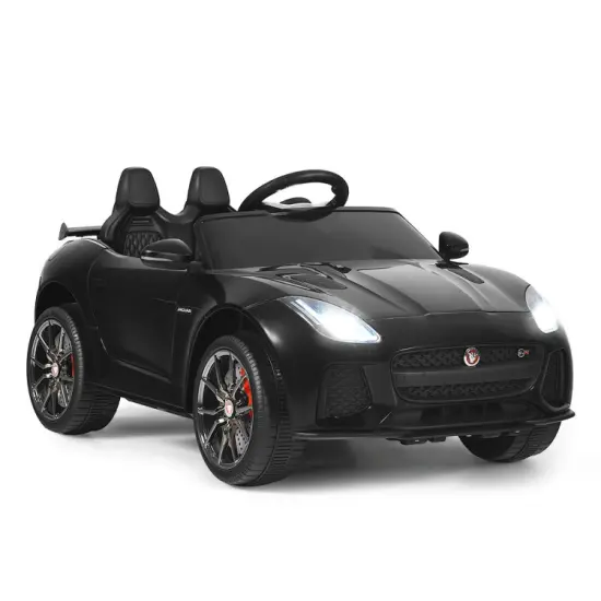 Iron Ride-On Jaguar F-Type SVR Car with Remote and MP3 Music Pink {9}