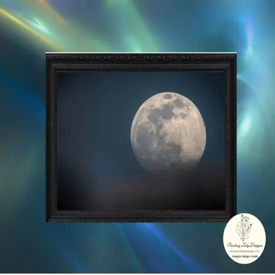 Full Moon - Art paper for Decoupage and Mixed Media by Painting Lady Designs {2}