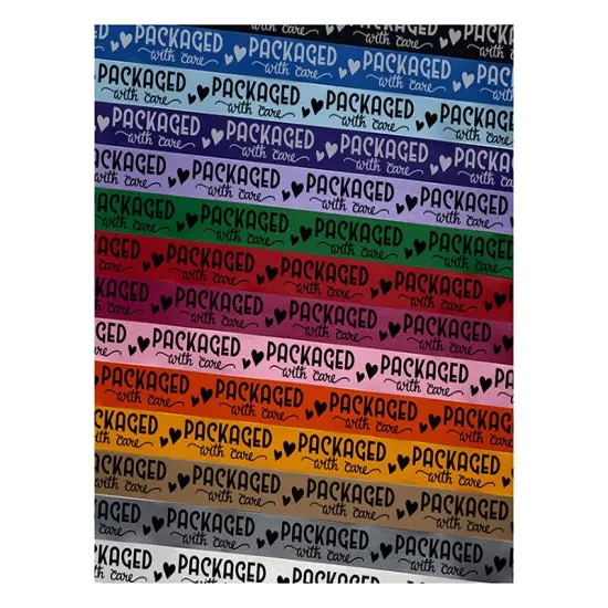 Packaged with Care Hearts Satin Ribbon for Bows Gift Wrapping - 1" - 3 Yards Latte Ribbon {1}