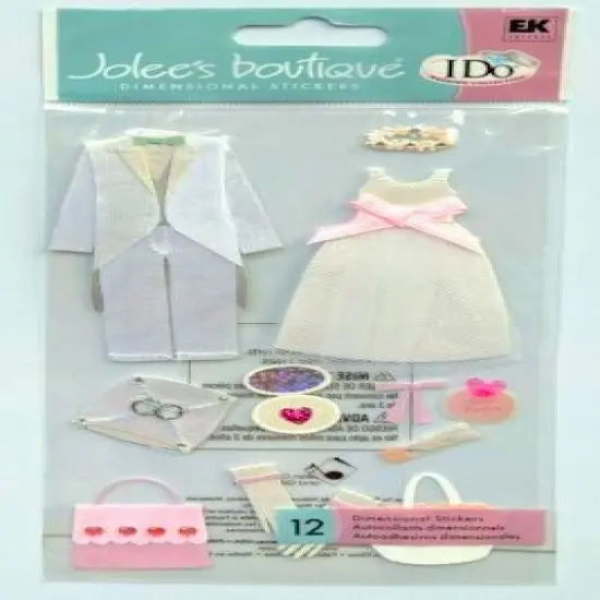 Jolee's Boutique Flower Girl & Ring Boy Dimensional Stickers {1}