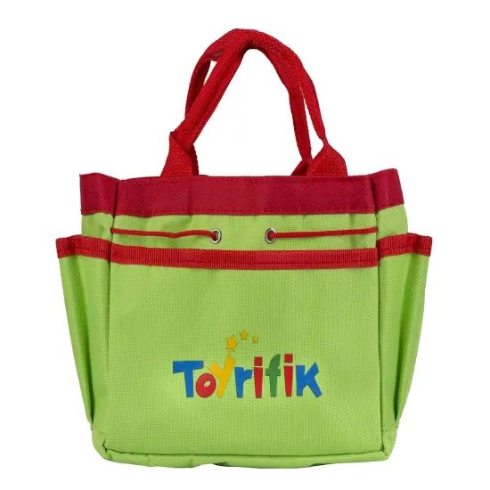 Little Gardener Tool Set With Garden Tools Bag For Kids Gardening - Kit Includes Watering Can, Children Gardening Gloves, Shovel, Rake, Fork And Garden Tote Bag-Children Gardening All In One Kit {2}