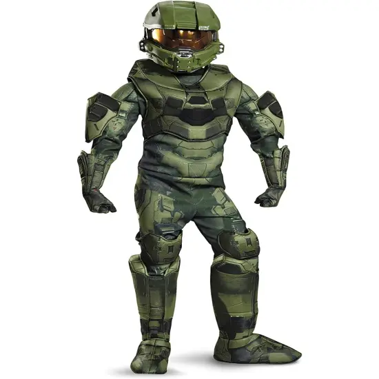 Halo Master Chief Prestige Boy's Costume {1}