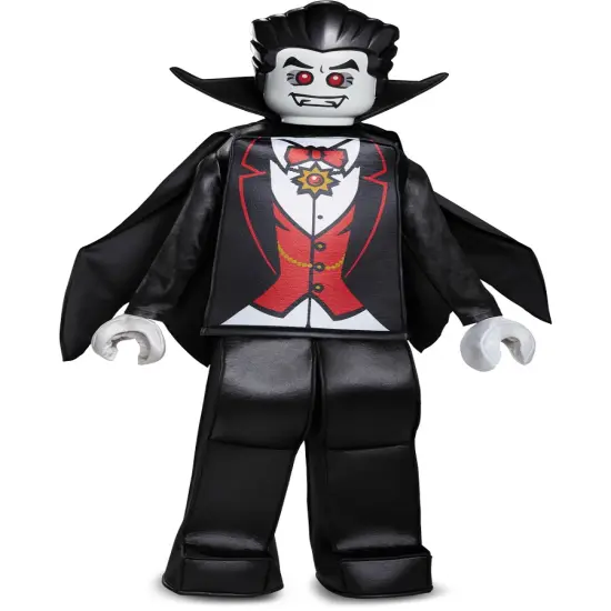 Child's Boys Prestige Iconic LEGO&reg; Vampire Minifigure Costume {1}