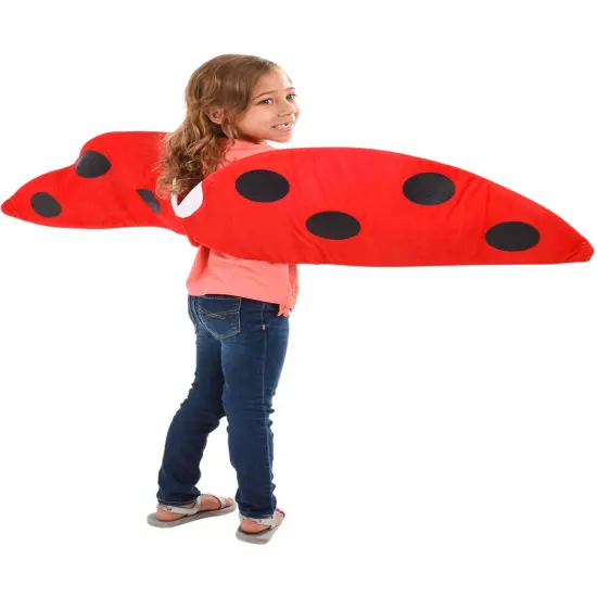Child Costume Accessory Red Lady Bug Wings {1}