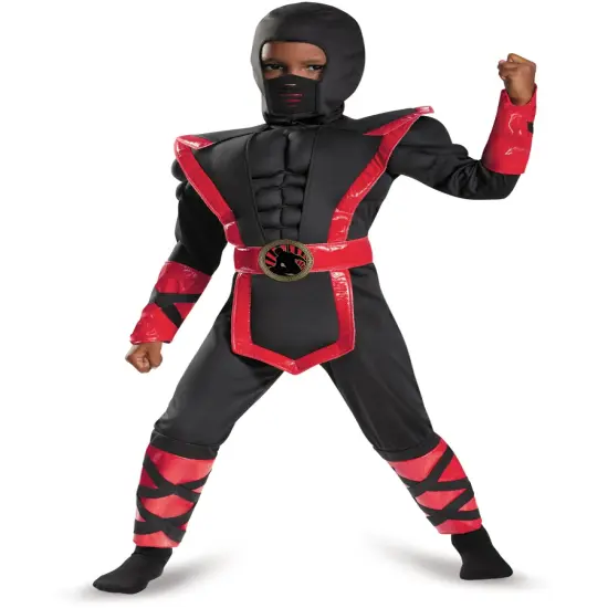 Hidden Muscle Ninja Boy's Costume {1}