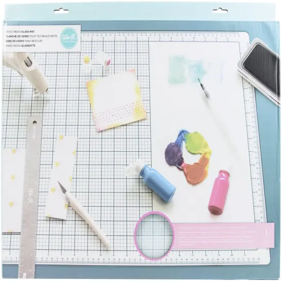 We R Surfaces Glass Cutting Mat 18"X24"-Hang Tab Package {1}