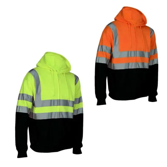 2 Pack Safety Hoodie for Worker | RADYAN&reg; Orange {2}