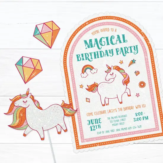 Printworks Printable White Glitter Cardstock, 15 Sheets, 8.5&rdquo; x 11&rdquo; (00514) {4}