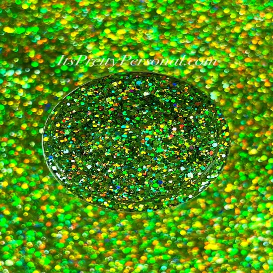 &ldquo;Goowy Green&rdquo;- Makers Monthly Box Color Green Holographic {2}