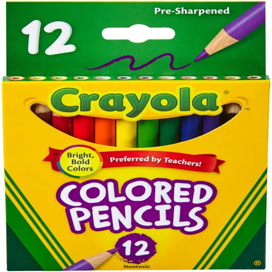 Multipack of 12 - Crayola Colored Pencils-12/Pkg Short {2}