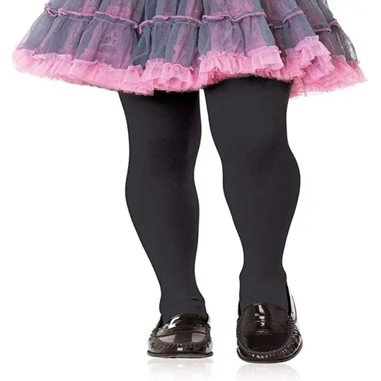 Child's Black Tights XL 11-13 Costume Accessory {1}