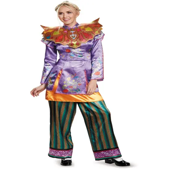 Womens Deluxe Alice Through The Looking Glass Asian Style Costume {1}