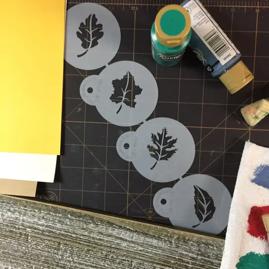 Whole Leaves Cookie Stencil Set | C955 by Designer Stencils | Cookie Decorating Tools | {3}