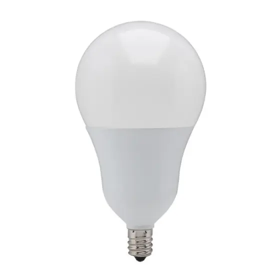 Satco S21806 9.8w A19 LED Candelabra 3000K Cool White Dimmable Replacement Bulb {1}