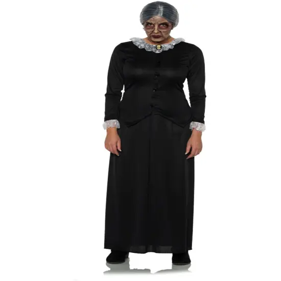 Women's Eerie Horror Story Mother Nanny Dress Costume {1}