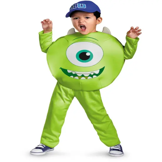Child Monsters Inc University Mike Costume {1}
