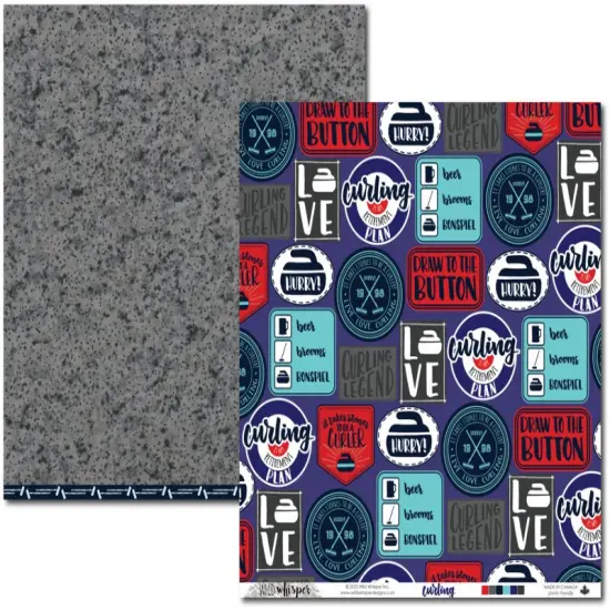 Curling DOUBLE 12x12 Paper Pack - Wild Whisper Designs {3}