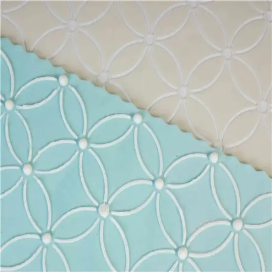 Deco Interlocking Circles - 2 Rows Cake Stencil | C883 by Designer Stencils | Cake Decorating Tools | {2}