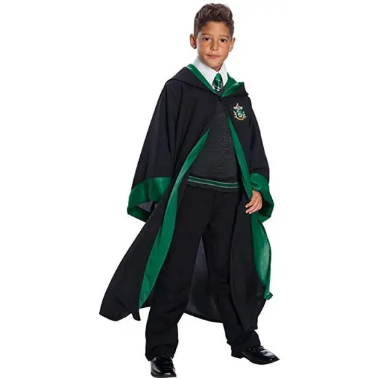Child's Boy's Girl's Harry Potter Slytherin Student Costume {1}