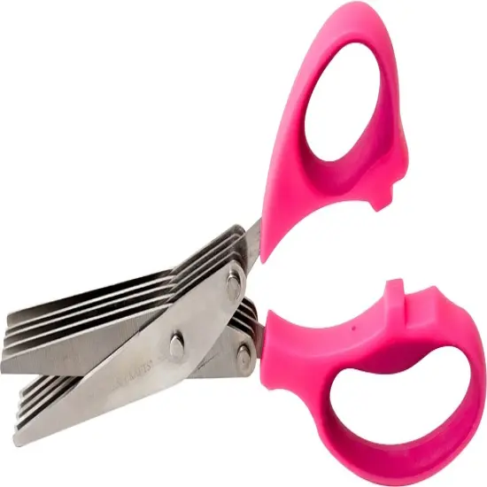 American Crafts Fringe Scissors 8"-Pink {2}