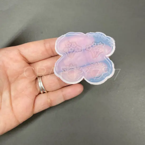 Independence Day Studs Earring Silicone Mold, USA Mold (A13) {2}