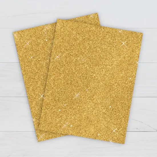 Printworks Printable Gold Glitter Cardstock, 15 Sheets, 8.5&rdquo; x 11&rdquo; (00516) {2}