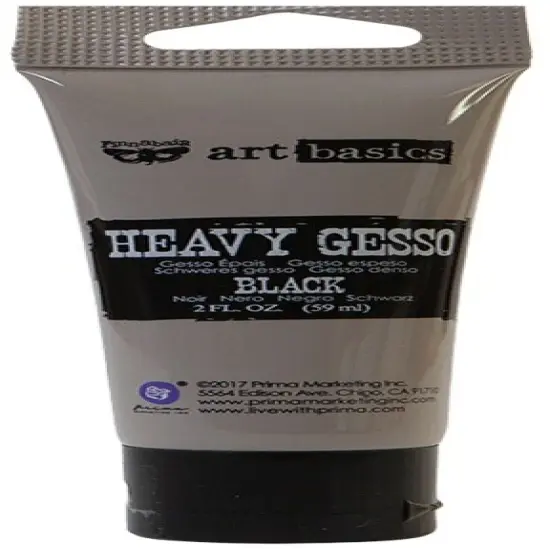 Finnabair Art Basics Heavy Gesso 2oz-Black {1}