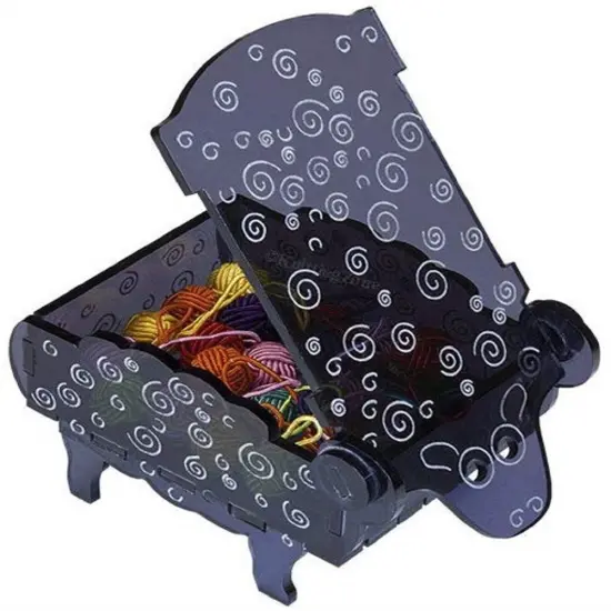 Nirvana Needle Arts Acrylic Sheep Box Multicolor {1}