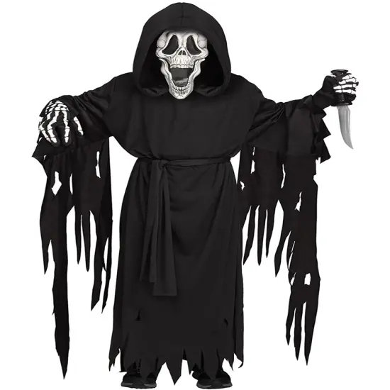 Skeleton Reaper Ghoul Boy's Costume {1}