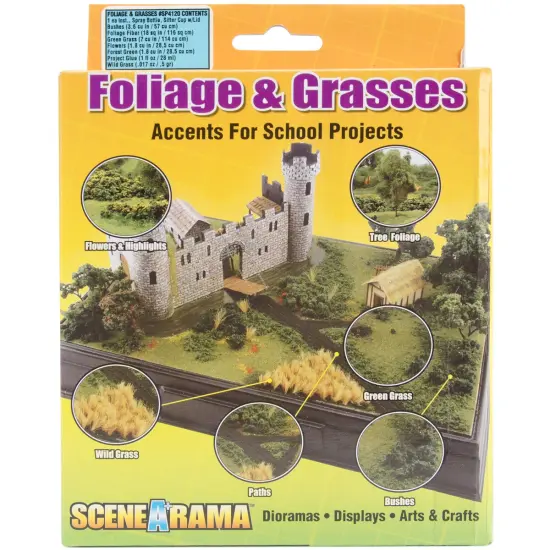 SceneARama Diorama Kit-Foliage & Grasses {1}