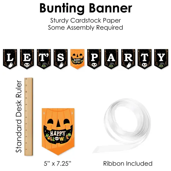 Big Dot of Happiness Jack-O'-Lantern Halloween - Kids Halloween Party Supplies Decoration Kit - Decor Galore Party Pack - 51 Pc {7}