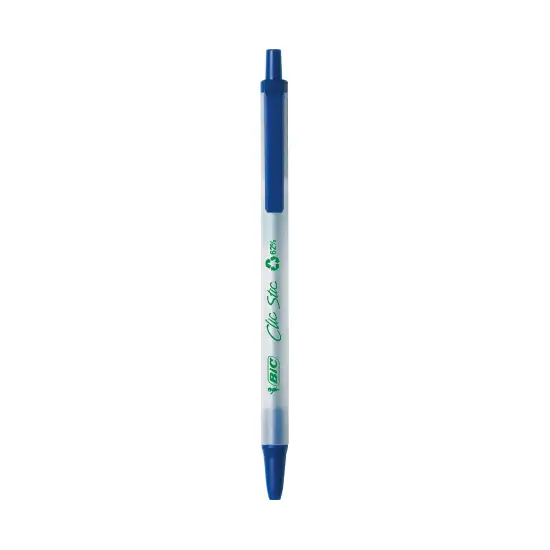 BIC Ecolutions Clic Stic Ballpoint Pens, Medium Point (1.0mm), 48-Count Pack, Retractable Ball Point Pens Made from 78% Recycled Plastic {2}