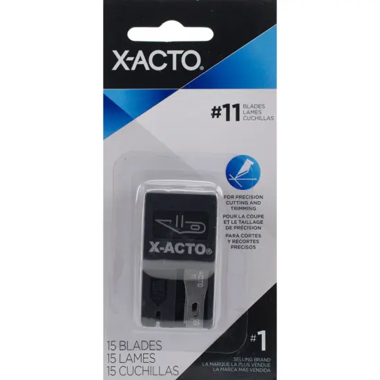 X-ACTO(R) #11 Refill Blades 15/Pkg {1}