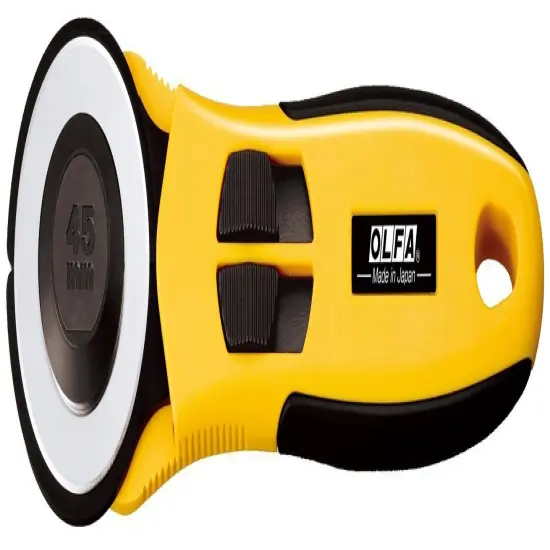 OLFA Quick-Change Rotary Cutter w/Dual Blade Guard 45mm {2}