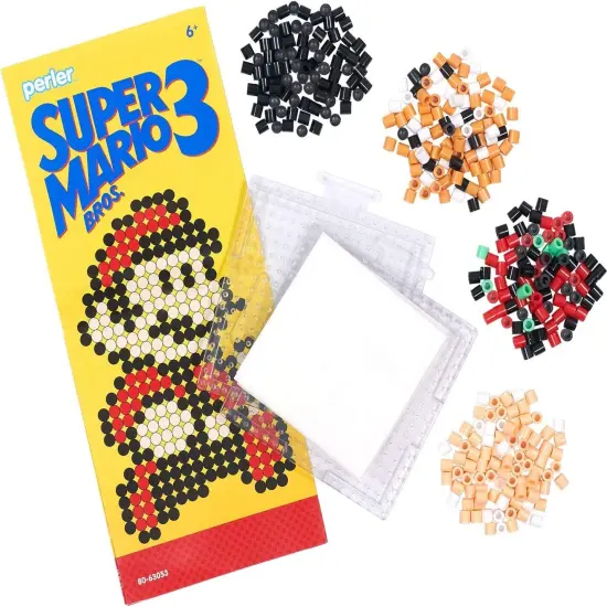 Perler Fused Bead Activity Kit-Super Mario Brothers 3 {4}