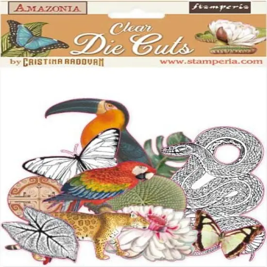 Stamperia Clear Die-Cuts-Amazonia {1}