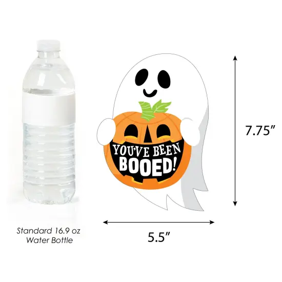 Big Dot of Happiness You've Been Booed - Decorations DIY Ghost Halloween Party Essentials - Set of 20 {6}