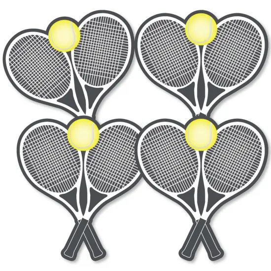 Big Dot of Happiness You Got Served - Tennis - Tennis Ball Decorations DIY Baby Shower or Birthday Party Essentials - Set of 20 {3}